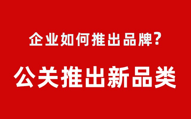 企業(yè)如何推出品牌？---公關(guān)推出新品類(lèi)