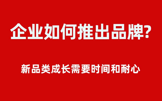 企業(yè)如何推出品牌？----- 新品類(lèi)成長(zhǎng)需要時(shí)間和耐心