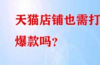 天貓店鋪也需打造爆款嗎？