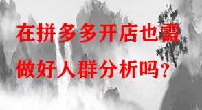 拼多多代運(yùn)營