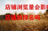 淘寶代運(yùn)營：店鋪瀏覽量會影響店鋪的排名嗎？